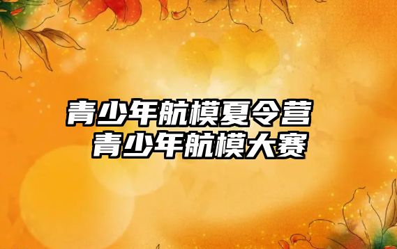 青少年航模夏令營 青少年航模大賽