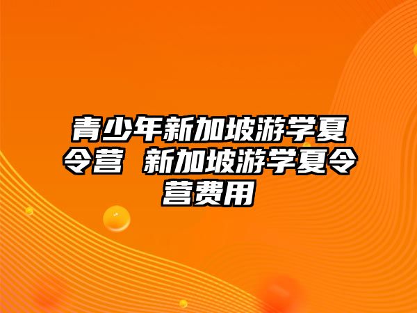 青少年新加坡游學(xué)夏令營 新加坡游學(xué)夏令營費(fèi)用