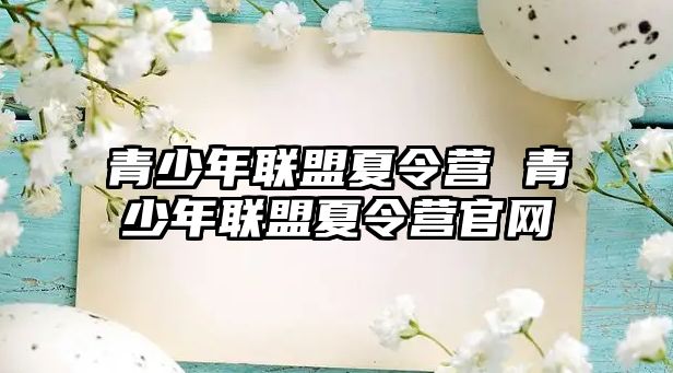 青少年聯(lián)盟夏令營 青少年聯(lián)盟夏令營官網(wǎng)