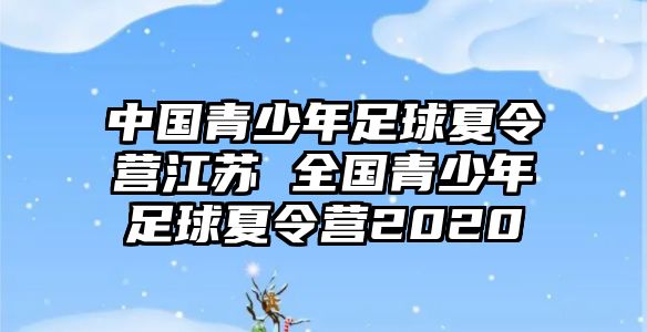 中國青少年足球夏令營江蘇 全國青少年足球夏令營2020